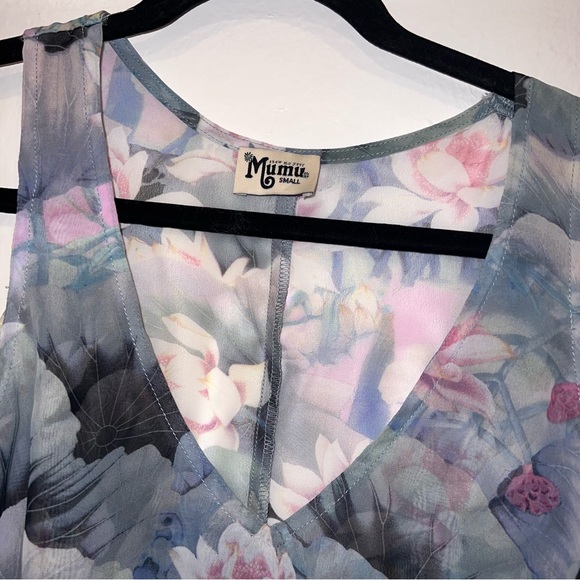 Show Me Your Mumu Cold Shoulder Top - Water Lily - Picture 3 of 3